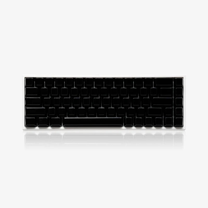 CERAKEY Black 114 Ceramic Keycaps v2 - KuroKeeb