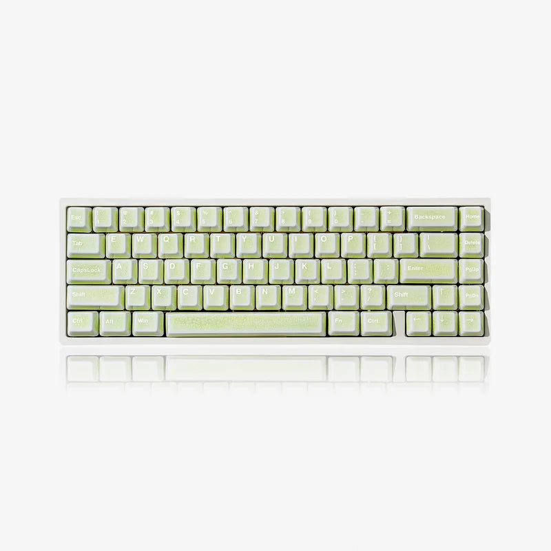 CERAKEY Crazed 114 Ceramic Keycaps v2 - KuroKeeb
