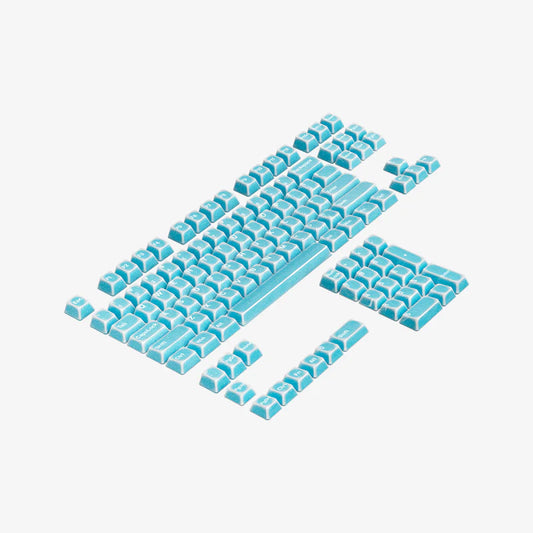 CERAKEY Crazed 114 Ceramic Keycaps v2 - KuroKeeb