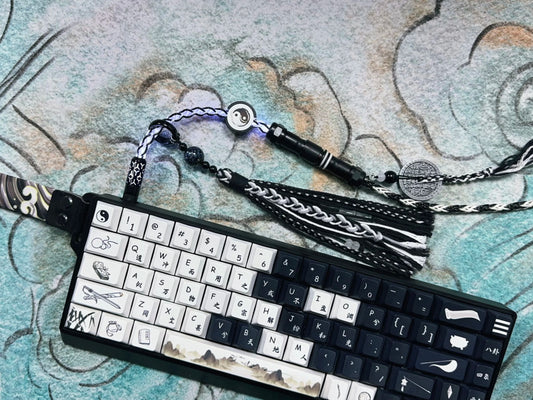 SHINE CUSTOMIZE Artisan Cable "Mountain Spirit" - KuroKeeb