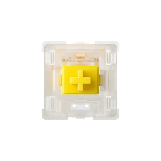 GATERON Switch Milky Yellow Pro - KuroKeeb